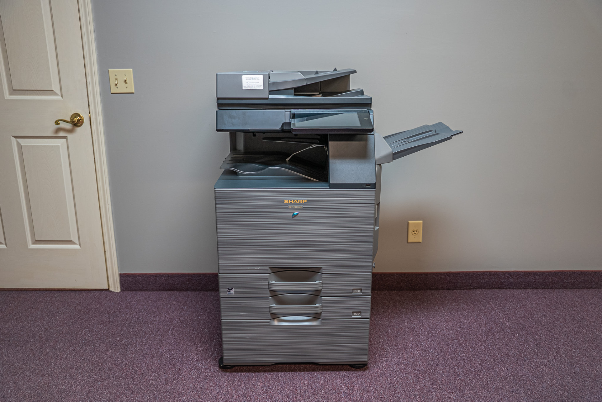 Office copier supplied and serviced by Tri-State Office Systems
